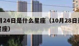 10月24日是什么星座（10月28日是什么星座）