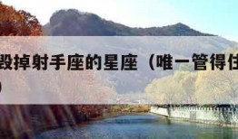 唯一能毁掉射手座的星座（唯一管得住射手座的星座）