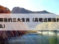 高瞻远瞩指的三大生肖（高瞻远瞩指的三大生肖是什么）