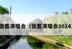 张蔷演唱会（张蔷演唱会2024）