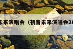 初音未来演唱会（初音未来演唱会2025时间表）